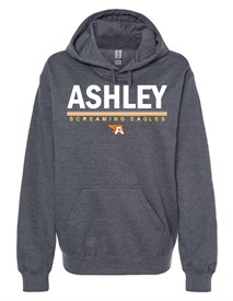 Ashley High School Dark Grey Hoodie - Orders due Monday, June 5, 2023